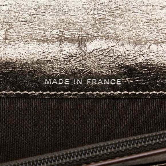 CHANEL Gold Leather Wallet